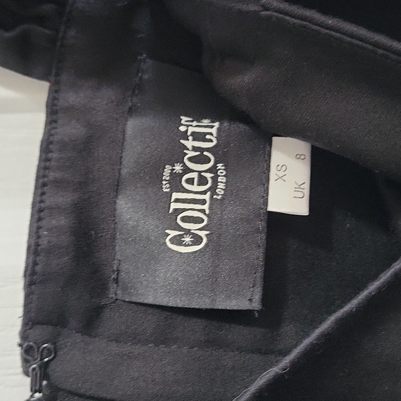 Collectif black wiggle pencil dress - Picture 5 of 9